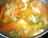 中華風アレンジ！辛ラーメンのチーズ添え作り方2写真