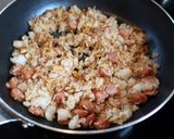 簡単でユニーク！美味しいチャーハン麺作り方5写真