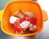 ☆レンチン☆ちくわとカニカマの煮物作り方1写真