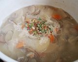 豚汁で辛ラーメン作り方1写真