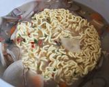 豚汁で辛ラーメン作り方2写真