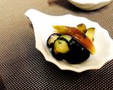 塩酒粕で旨♪ナスとミョウガのさっぱり漬け作り方4写真