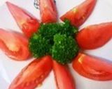 亜麻仁油でトマトサラダ作り方7写真