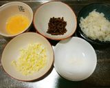 犬ご飯　キャベツチャーハン作り方1写真