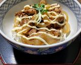 玉ねぎと豚肉の甘辛丼作り方7写真