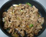 大葉のトッピングで♪一味違う豚丼☆作り方3写真
