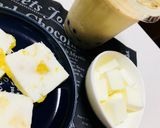簡単❤︎濃厚牛乳寒天❤︎甘夏寒天作り方5写真