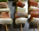サクサク簡単★ささみと長ネギの串カツ作り方1写真