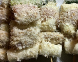 サクサク簡単★ささみと長ネギの串カツ作り方2写真