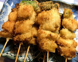 サクサク簡単★ささみと長ネギの串カツ作り方3写真