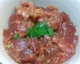 本マグロのどんぶり♪作り方3写真
