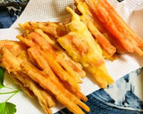 サクサク簡単★ささみと長ネギの串カツ作り方6写真
