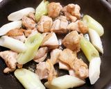 ふっくら！鶏もも肉とねぎの塩焼き作り方3写真