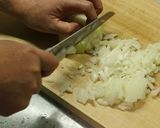 ホワイトソースハンバーグ♪作り方1写真