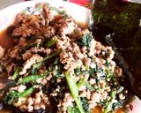 鉄分たっぷり辛ラーメン♪作り方3写真