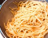爽やか♪トマトとエビの冷製レモンパスタ作り方1写真