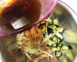 長茄子と茗荷の大人の夏酢の物作り方6写真