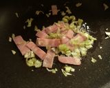 簡単10分★トマトとベーコンのネギ塩丼作り方1写真