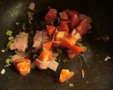 簡単10分★トマトとベーコンのネギ塩丼作り方2写真