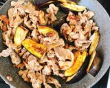 豚肉と茄子トマトのナンプラー炒め作り方8写真