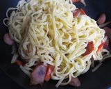 ナポリタン(自家製パスタ麺)作り方8写真