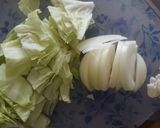 残り物素麺の炒め物作り方2写真