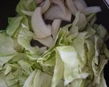 残り物素麺の炒め物作り方4写真
