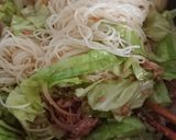 残り物素麺の炒め物作り方7写真
