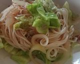 残り物素麺の炒め物作り方8写真