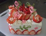 2000年 お雛様ケーキ作り方21写真