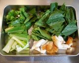 簡単★小松菜とちくわのスープ(吸い物)✿作り方2写真