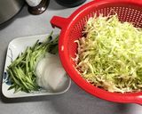 キャベツのごまサラダ作り方1写真
