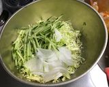 キャベツのごまサラダ作り方2写真