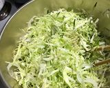 キャベツのごまサラダ作り方3写真