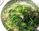 作り置き ほうれん草のごま和え作り方7写真