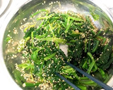作り置き ほうれん草のごま和え作り方7写真
