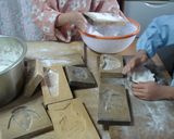ひな祭りのお供え＊米粉で『おこし物』作り方2写真