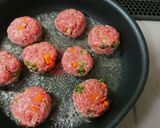 簡単洗い物いらずのハンバーグ&つくね作り方4写真