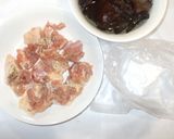鶏肉きくらげ卵の炒めもの♪簡単作り方3写真