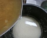 鶏とキノコの醤油バター炊き込みご飯作り方3写真
