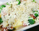 チキンのにんにく醤油パン粉焼き♡作り方3写真