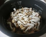 鶏とキノコの醤油バター炊き込みご飯作り方11写真