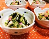 １分【シャキシャキ長芋の磯辺わさび醤油】作り方9写真