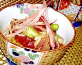 １分【シャキシャキ長芋の磯辺わさび醤油】作り方11写真