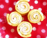 お弁当に☆くるくるハムチーズ卵焼き作り方5写真