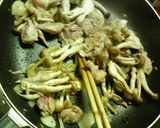 ✿鶏肉としめじの❀バルサミコ酢パスタ✿作り方2写真