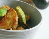 ○新じゃがとアボカドの味噌バター炒め○作り方6写真