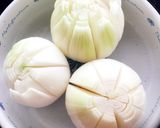 ずぼらさんの新玉ねぎのおかか蒸し作り方2写真