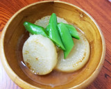 おでんの素で簡単！焼き大根のとろみあん作り方6写真