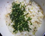 甘辛餡の天津飯をキャベツ炒飯で☆作り方3写真